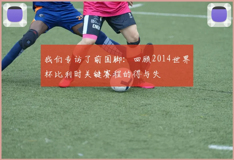我们专访了前国脚:回顾2014世界杯比利时关键赛程的得与失